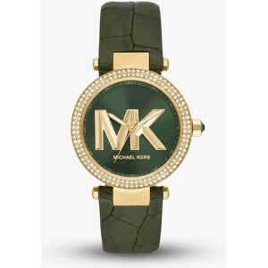 Michael Kors Ladies Green Parker Watch MK4724