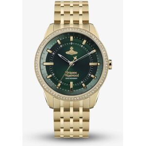 Vivienne Westwood Eastend Gold Tone Crystal Watch VV262GRGD