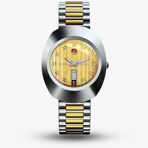 Rado Mens Diastar Original Automatic Two Tone Watch R12408633