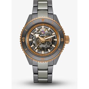 Rado Mens Captain Cook High-Tech Ceramic Skeleton Watch R32148162