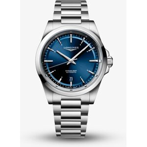 Longines Mens Conquest Blue Dial Watch L3.830.4.92.6