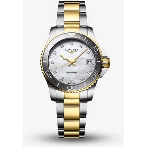 Longines Ladies Hydroconquest Mother Of Pearl Dial Watch L3.370.3.87.6