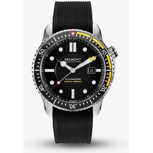 Bremont SUPERMARINE S2000 Yellow Professional Diving Rubber Strap Watch S2000/YLW