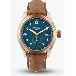 Bremont Mens Broadsword Bronze Sotek Leather Strap Watch BROADSWORD-BZ-SO-R-S