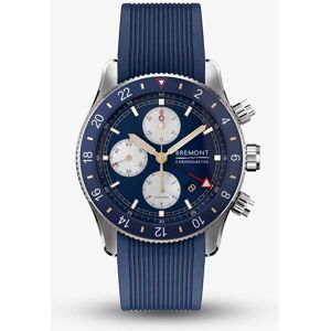 Bremont Mens Supermarine Chrono Watch SMARINECHRONO-BL-R-S