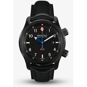 Bremont U2 Black Leather Strap Watch U2-51-R-S