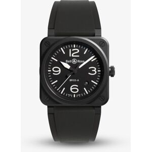 Bell & Ross Bell & Ross BR03 Black Matte Automatic Black Dial Watch BR03A-BL-CE/SRB