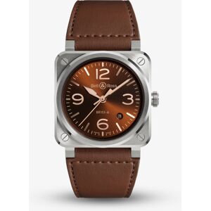 Bell & Ross Bell & Ross BR03 Gold Heritage Automatic Brown Dial Watch BR03A-GH-ST/SCA