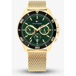 Tommy Hilfiger Jordan Gold & Green Chronograph Watch 1792093