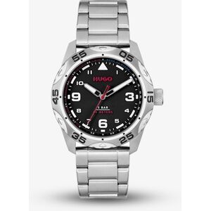 HUGO #Trek Silver & Black Watch 1530332