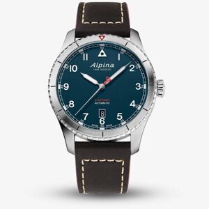 Alpina Mens Startimer Pilot Blue Automatic Watch AL-525NW4S26