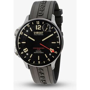 U-BOAT Mens Capsoil Doppio Black Dial Watch 8769