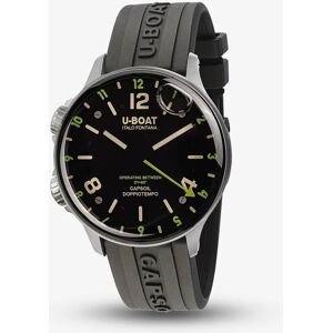 U-BOAT Mens Capsoil Green Hour Markers Watch 8838