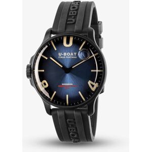 U-BOAT Mens Darkmoon 44mm Blue dial Watch 8700/B