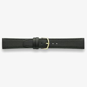 Darlena Arundel Black Leather Gold Buckle Watch Strap 0901