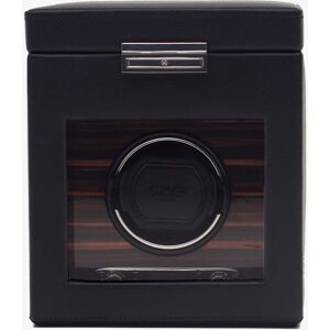 WOLF Roadster Ebony Single Watch Winder With Storage 457156