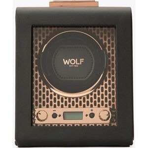 WOLF Black & Copper Tone Axis Single Winder 469116