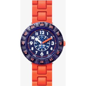 Flik Flak Childrens City of Life Orangebrick Watch FCSP103