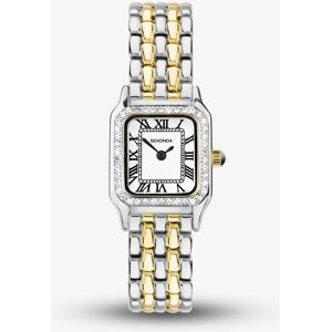 Sekonda Monica Two Colour Stone Set Watch 40640 Sekonda Monica Two Colour Stone Set Watch 40640
