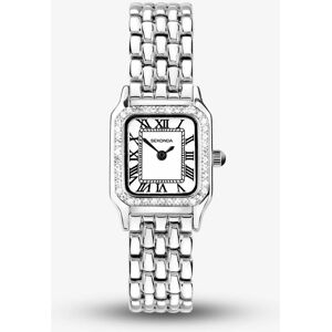 Sekonda Monica Silver Stone Set Watch 40655 Sekonda Monica Silver Stone Set Watch 40655