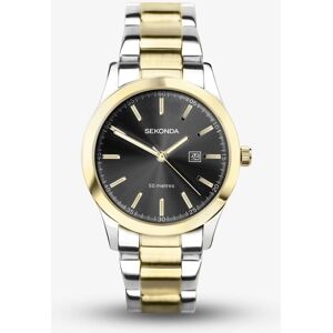 Sekonda Taylor Two Tone Gold Plated Watch 40429 Sekonda Taylor Two Tone Gold Plated Watch 40429