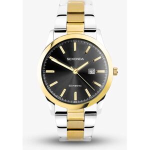 Sekonda Mens Taylor Two Tone Watch 30049 Sekonda Mens Taylor Two Tone Watch 30049