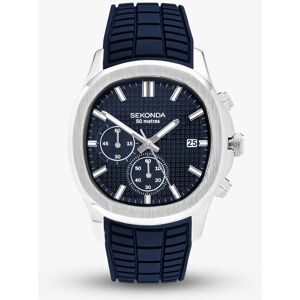 Sekonda Mens Octaire Chronograph Blue Rubber Strap Watch 30276 Sekonda Mens Octaire Chronograph Blue Rubber Strap Watch 30276