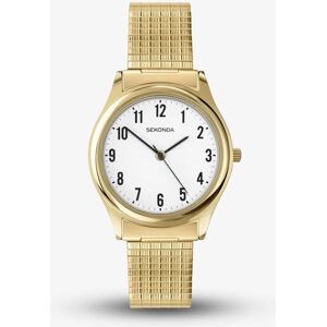 Sekonda Easy Reader Gold Plated Expandable Bracelet Watch 3752 Sekonda Easy Reader Gold Plated Expandable Bracelet Watch 3752