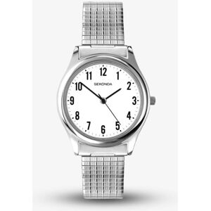 Sekonda Easy Reader Silver Expandable Watch 3751 Sekonda Easy Reader Silver Expandable Watch 3751