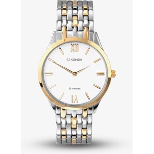 Sekonda Classic Two Colour Watch 3449 Sekonda Classic Two Colour Watch 3449