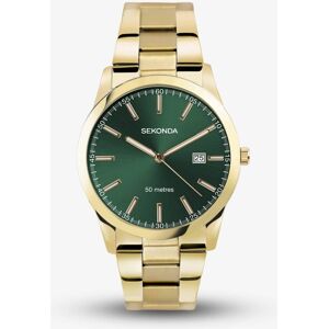 Sekonda Taylor Gold Plated Green Dial Watch 1996 Sekonda Taylor Gold Plated Green Dial Watch 1996