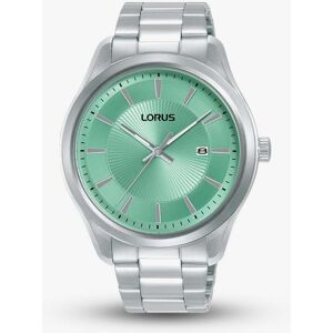 Lorus Mens Classic Clear Cut Mint Green Dial Watch RH931RX9 Lorus Mens Classic Clear Cut Mint Green Dial Watch RH931RX9