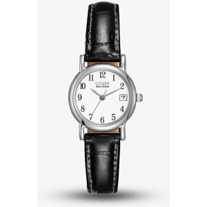 Citizen Ladies Black Leather Strap Watch EW1270-06A Citizen Ladies Black Leather Strap Watch EW1270-06A