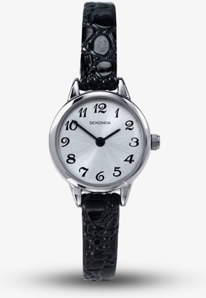 Sekonda Easy Reader Black Strap Watch 4471