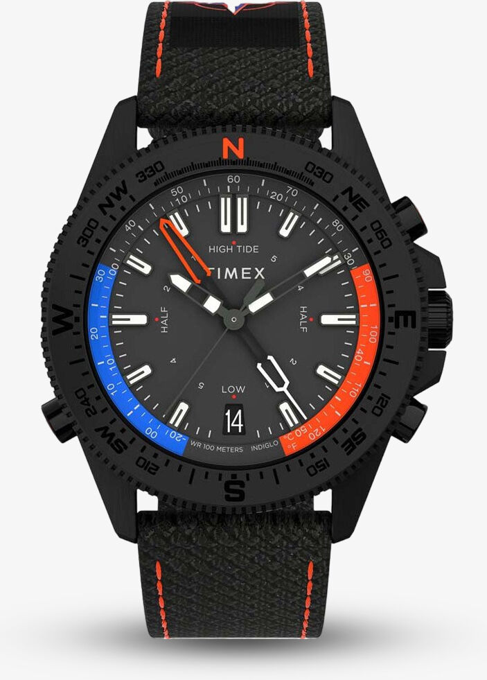 Timex Mens Expedition Blue & Red North Fabric Watch TW2V03900