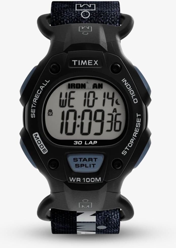 Timex Mens Ironman Classic Black Fabric Strap Watch TW2W94100