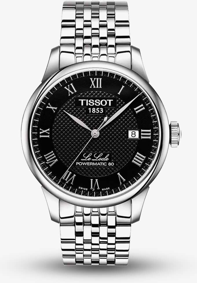 Tissot Mens T-Classic Le Locle Powermatic 80 Bracelet Watch T006.407.11.053.00