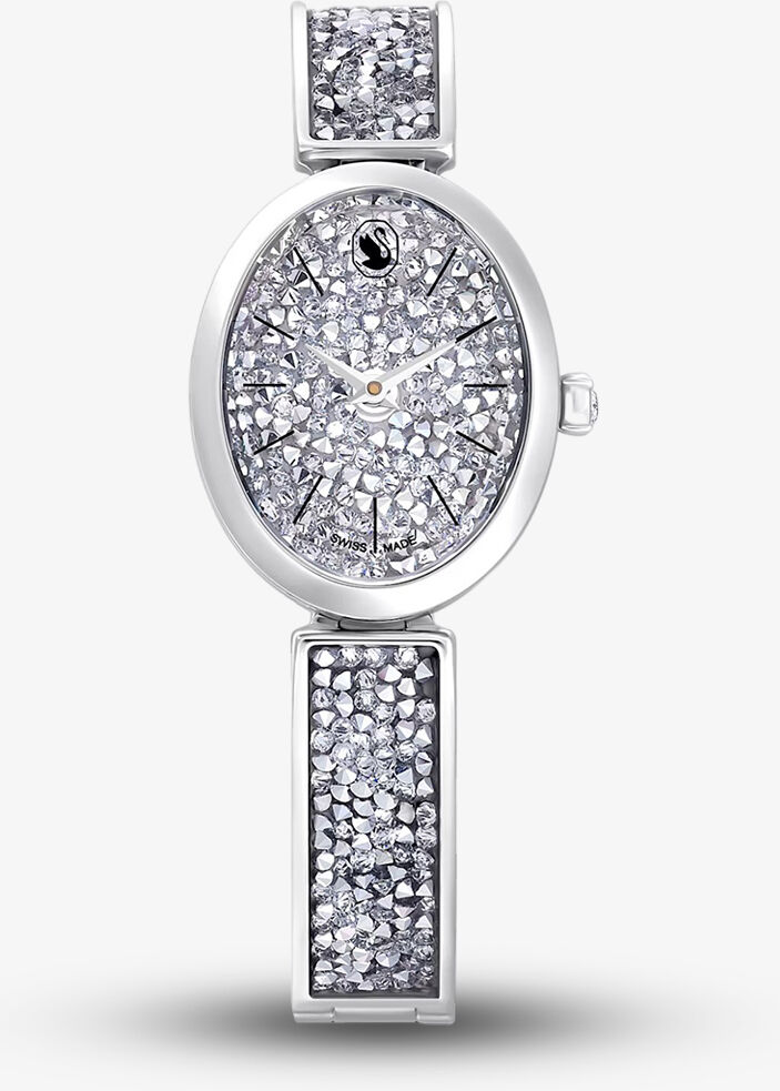 Swarovski Ladies Crystal Rock Oval Watch 5656881