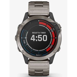 Garmin Quatix 6 Titanium Bracelet Smartwatch 010-02158-95