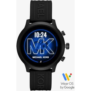 Michael Kors Ladies MKGO Black Rubber Strap Smartwatch MKT5072