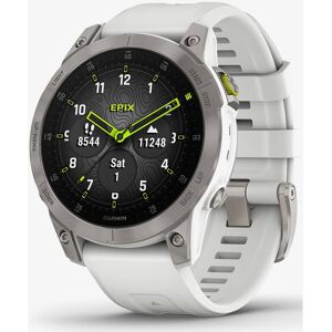 Garmin epix2 47mm Titanium Silver Case Smartwatch 010-02582-21