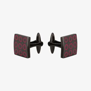 House of Watches Stainless Steel Pink Splodge Cufflinks TB470129