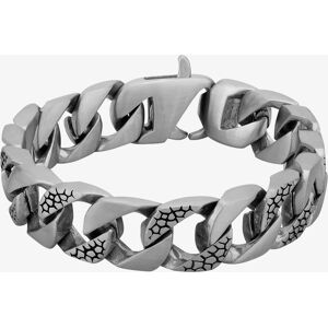 Bourne and Wilde Mens Chunky Curb Reptile Bracelet UR20-02