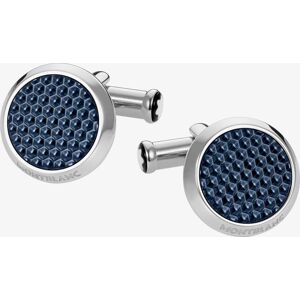 Montblanc Meisterstuck Blue Round Cufflinks 112904