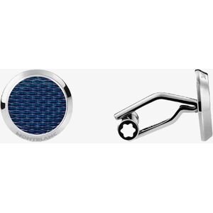 Montblanc Mens Meisterstuck Blue Glacier Cufflinks 129492