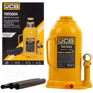 JCB 20 Tonne Automotive Hydraulic Bottle Jack, 450mm Maximum Lift   JCB-TH92004
