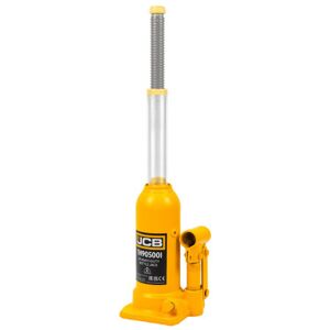 JCB 5 Tonne Heavy-Duty Automotive Hydraulic Bottle Jack, 474mm Maximum Lift   JCB-TH905001