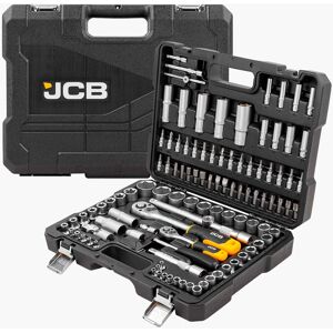 JCB 108 Piece Socket and Bit Set, Chrome Vanadium Steel   JCB-41082-5