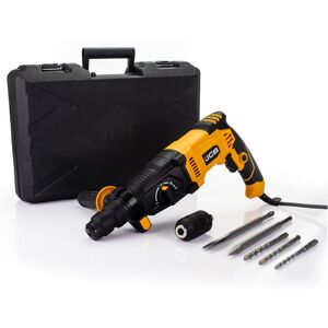 JCB 1050W 3.5J Corded SDS Rotary Hammer Drill, Variable Speed, 4 Mode, 3m Cable   21-RH1050