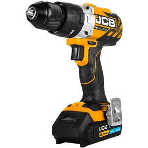 JCB 18V 65Nm Brushless, Variable Speed Combi Drill with 2.0Ah Li-ion Battery in L-Boxx 136   JCB-18BLCD-2X